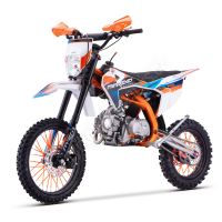 Pitbike MiniRocket DT125 17/14 světlo, el startér, řazení se spojkou, sedlo 86cm oranžový