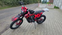 Pitbike MRM XT99 300ccm, světlo, el startér, sedlo92cm, červená (9)