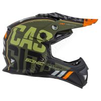 Přilba Cross Cup Sonic, CASSIDA (zelená matná/oranžová) M (57 až 58 cm) (3)