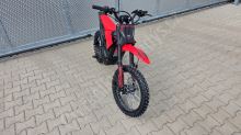 Elektrická motorka pitbike MRM PitVolt 6000W 72V, 17/14 Bat Li-Ion, sedlo 77cm, červená (6)