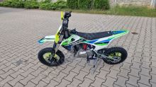 Pitbike MiniRocket Dorado DK90 12/10 Automat, el startér, sedlo 67,5cm, modrý (13)