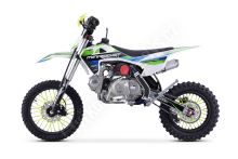 Pitbike MiniRocket DK110 14/12 řazení bez spojky poloautoma, el startér, sedlo 70cm modrý (3)