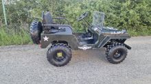 Mini Jeep Willys 150ccm model 2026, děti a dospělé, 3 rychlosti vpřed + zpátečka (4)