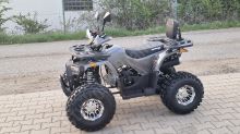 Dětská čtyřtaktní čtyřkolka ATV Hunter II 125ccm Deluxe 3 rych. poloautomat 8 kola, carbon (1)