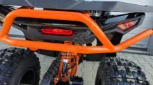 Dětská čtyřtaktní čtyřkolka  MiniRocket Troodon Deluxe 125ccm, 3+1, 8 kola, černo-oranzova (9)