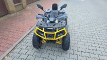 Dětská čtyřtaktní čtyřkolka ATV MiniRocket RockRider 125ccm 3+1, 8 kola, šedá (2)