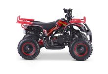 Dětská dvoutaktní čtyřkolka ATV MiniHummer Deluxe 49ccm E-start červená (3)