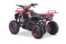Dětská dvoutaktní čtyřkolka ATV MiniHummer Deluxe 49ccm E-start červená (2)
