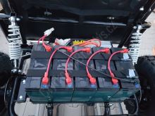 Dětská Bugina akumulátorová ECOBuggy až 2500W 60V 20Ah modrá (16)