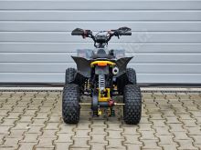 Dětská čtyřtaktní čtyřkolka ATV MiniRaptor 110ccm, 4T, hydraulická brzda, 1+1, šedá (17)