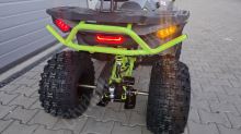 Dětská čtyřtaktní čtyřkolka ATV MiniRocket Troodon Deluxe 125ccm, 3+1, 8 kola, šedo-zelená (11)