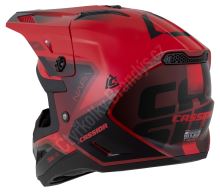 Dětská cross helma Cup 2 Napa Junior, CASSIDA, (červená perleť/purpurová) XL (53 cm) (2)