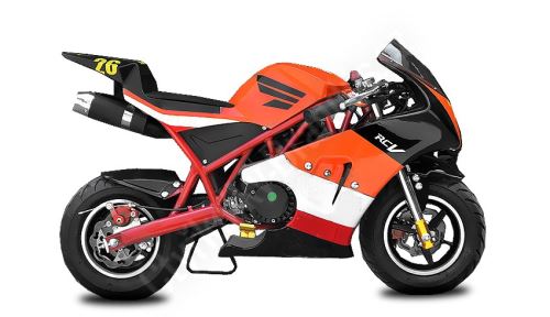 Minibike MiniRocket PS50 Sport Edition oranžová