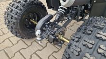 Dětská čtyřtaktní čtyřkolka ATV Hunter II 125ccm, 3 rych. poloautomat 8 kola, modrá (23)