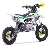 Pitbike MiniRocket Dorado DK90 12/10 Automat, el startér, sedlo 67,5cm, modrý (1)