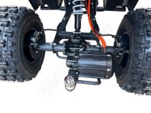 Dětská elektro čtyřkolka ATV MiniRocket Hunter II Deluxe 1500W 60V diferenciál alu carbon (9)