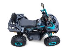 Dětská čtyřtaktní čtyřkolka ATV Hunter II 125ccm, 3 rych. poloautomat 8 kola, modrá (8)