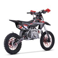Pitbike MiniRocket DK110 14/12 řazení bez spojky poloautoma, el startér, sedlo 70cm černý (3)