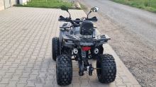 Dětská čtyřtaktní čtyřkolka ATV Hunter II 125ccm Deluxe 3 rych. poloautomat 8 kola, carbon (4)