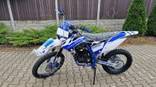 Pitbike MiniRocket Hurricane 250ccm 19/16 modrá, sedlo 87cm (1)