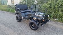 Mini Jeep Willys 150ccm model 2026, děti a dospělé, 3 rychlosti vpřed + zpátečka (3)