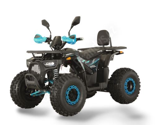 Dětská elektro čtyřkolka ATV MiniRocket Hunter II 1500W 60V diferenciál 8 kola modrá