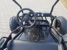 Dětská Bugina akumulátorová ECOBuggy až 2500W 60V 20Ah modrá (8)