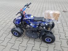 Dětská čtyřkolka Dragon II Sport 49ccm modrá (11)