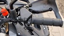 Dětská čtyřtaktní čtyřkolka ATV Hunter II 125ccm Deluxe 3 rych. poloautomat 8 kola, carbon (14)