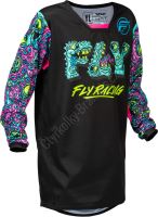 Dětský dres FLY RACING KINETIC MUTANT (černá/multi color)