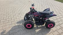 Dětská dvoutaktní čtyřkolka ATV MiniRocket MiniWarrior 49ccm, růžová (5)