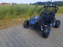Dětská Bugina akumulátorová ECOBuggy až 2500W 60V 20Ah modrá (5)