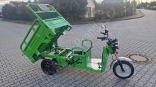 Nákladní elektrická tříkolka Advento Maxi v zelené barvě vč. redukce rychlostI možnost SPZ (6)