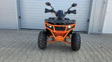 Dětská čtyřtaktní čtyřkolka  MiniRocket Troodon Deluxe 125ccm, 3+1, 8 kola, černo-oranzova (7)