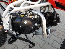 Pitbike MiniRocket Sky 125ccm 17/14  sedlo 87cm, červená (4)