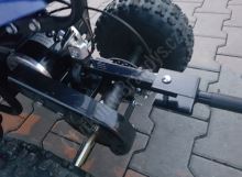Zahradní ruční vozík, sklápěcí GA75 zeleny (4)