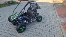 Dětská Bugina akumulátorová ECOBuggy až 2500W 60V 20Ah zelená (1)