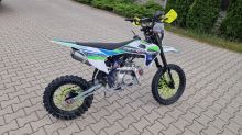 Pitbike MiniRocket DT125 17/14 světlo, el startér, řazení se spojkou, sedlo 86cm, modrý (13)