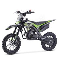 Minicross Thunder Deluxe 49ccmhydraulické tlumice zelená sedlo 60cm Minicross Thunder Deluxe 49ccmhydraulické tlumice zelená sedlo 60cm