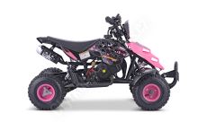 Dětská dvoutaktní čtyřkolka ATV Repti Nitro 49ccm růžová (3)