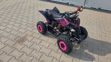 Dětská dvoutaktní čtyřkolka ATV MiniRocket MiniWarrior 49ccm, růžová