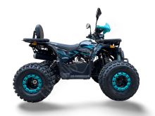 Dětská čtyřtaktní čtyřkolka ATV Hunter II 125ccm, 3 rych. poloautomat 8 kola, modrá (6)