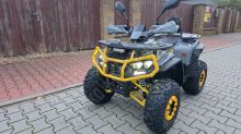 Dětská čtyřtaktní čtyřkolka ATV MiniRocket RockRider 125ccm 3+1, 8 kola, šedá (15)