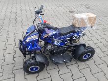 Dětská čtyřkolka Dragon II Sport 49ccm modrá (9)