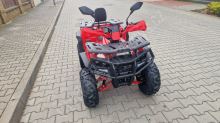 Dětská čtyřtaktní čtyřkolka ATV MiniRocket RockRider 125ccm 3+1, 8 kola, červená