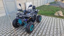Dětská elektro čtyřkolka ATV MiniRocket Hunter II 1500W 60V diferenciál 8 kola modrá (7)