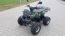 Elektro čtyřkolka HECHT 56155 ATV s homologací 45 km/h. 1200W 72V/20Ah maskáč, tažné