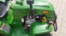 Zahradní traktor s přívěsem 125 ccm - zelený (2)
