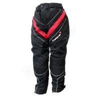 Dětské moto kalhoty HEIPE červené 9-10