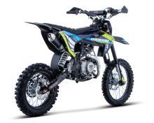 Pitbike Zuumav S5 125ccm 17/14, el startér, řazení se spojkou, sedlo 90cm, černá (5)